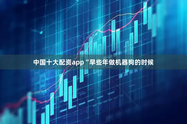 中国十大配资app“早些年做机器狗的时候
